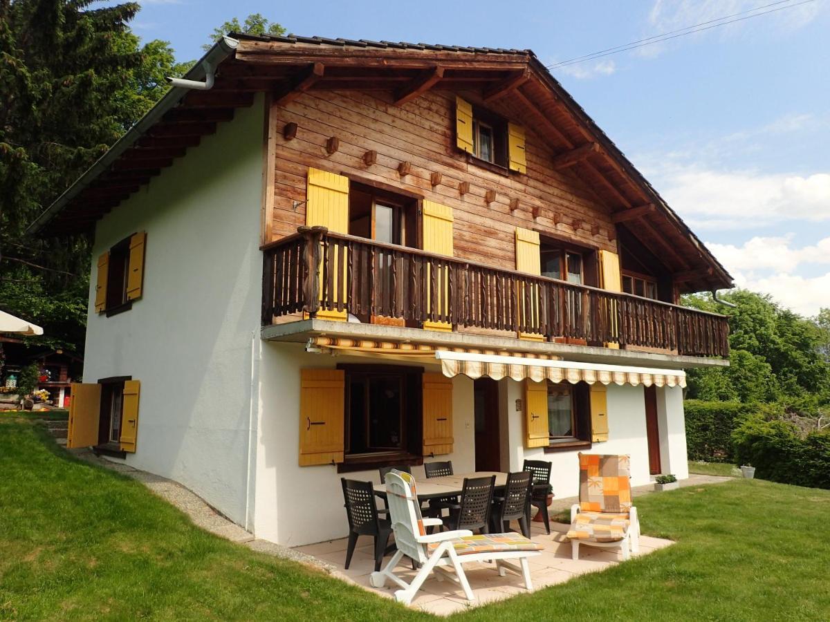 Chalet Le Muguet Villa Ovronnaz Esterno foto