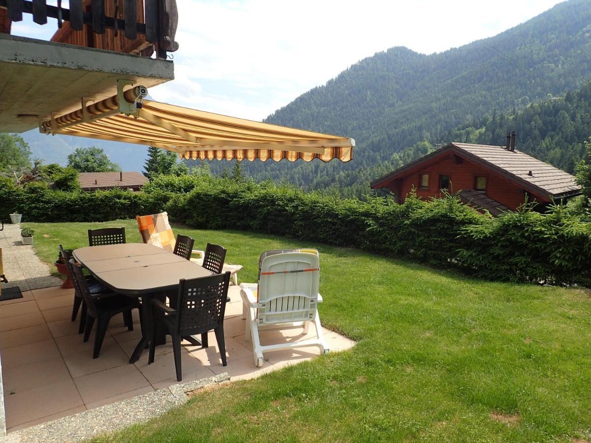 Chalet Le Muguet Villa Ovronnaz Esterno foto