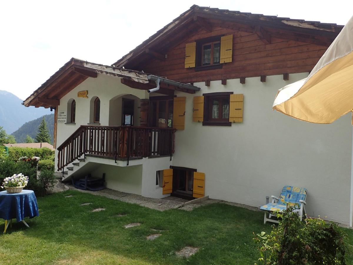 Chalet Le Muguet Villa Ovronnaz Esterno foto